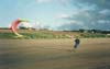 1994. In the Douarnenez' bay - Brittany, Bruno, run after run with inline skates